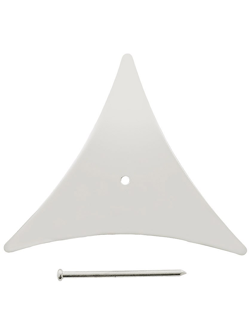 Plain Brass Dust Corner With Choice of Finish House of Antique Hardware